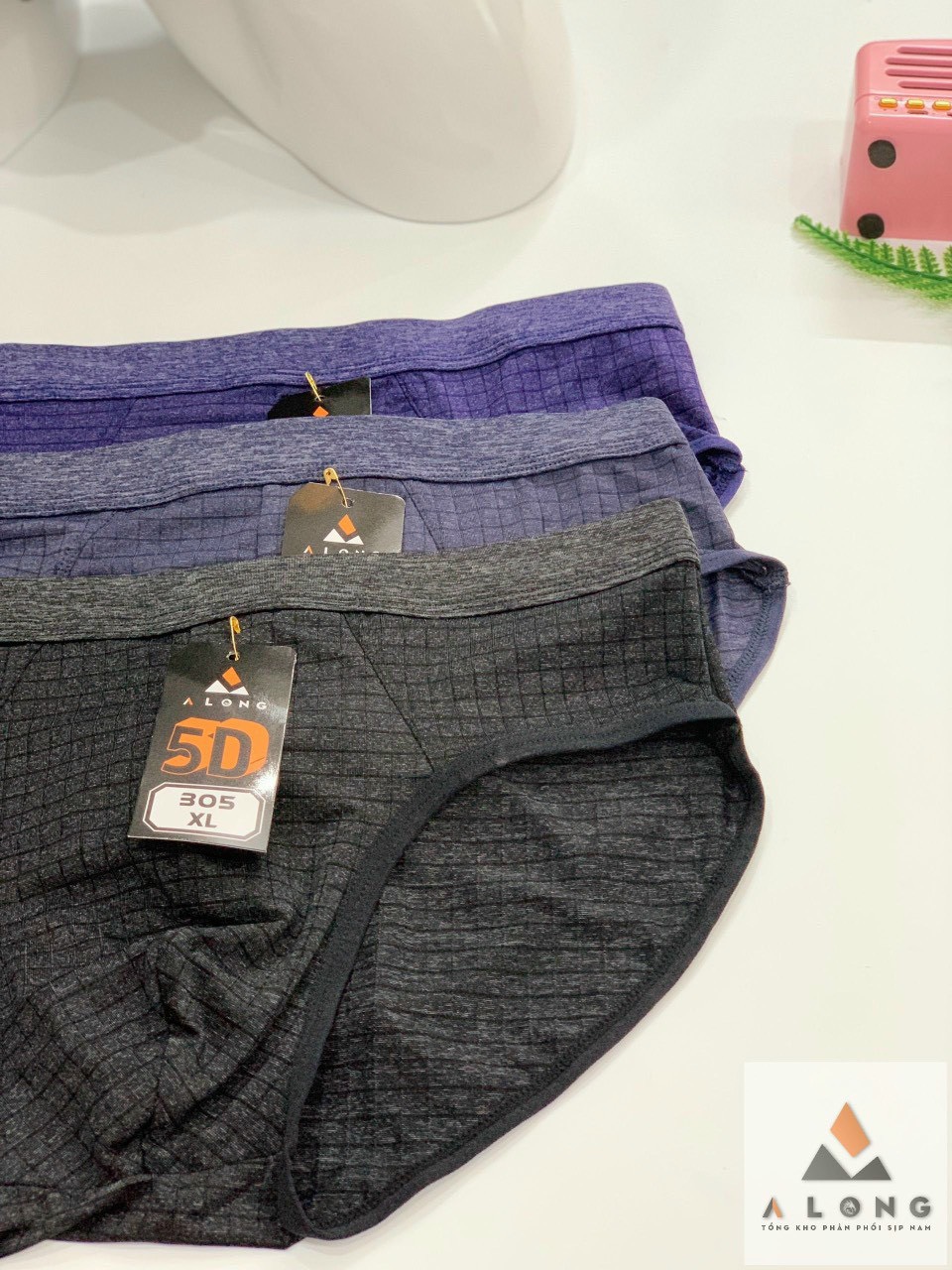 QUẦN SỊP CHÉO 5D SIÊU MỀM MÁT TỪ 48-100KG DÀNH CHO NAM