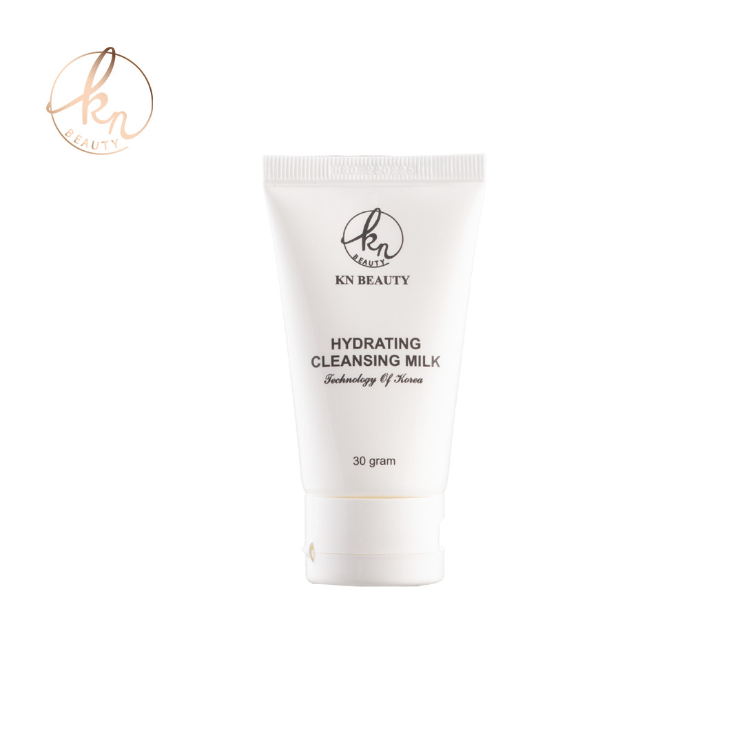 Sữa Rửa Mặt Trắng Da Ngừa Mụn KN Beauty - Hydrating Cleansing Milk 30gr