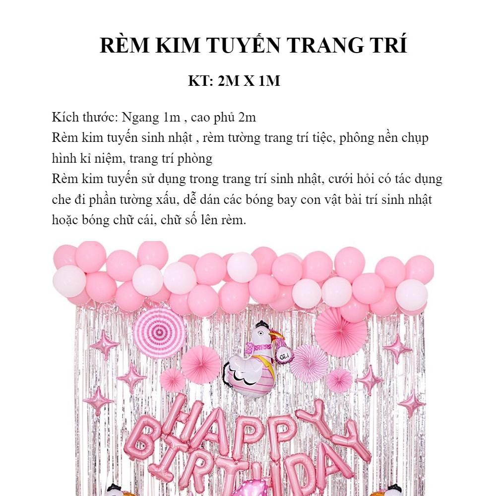 Rèm Vải Voan Lưới Trang Trí Tiệc