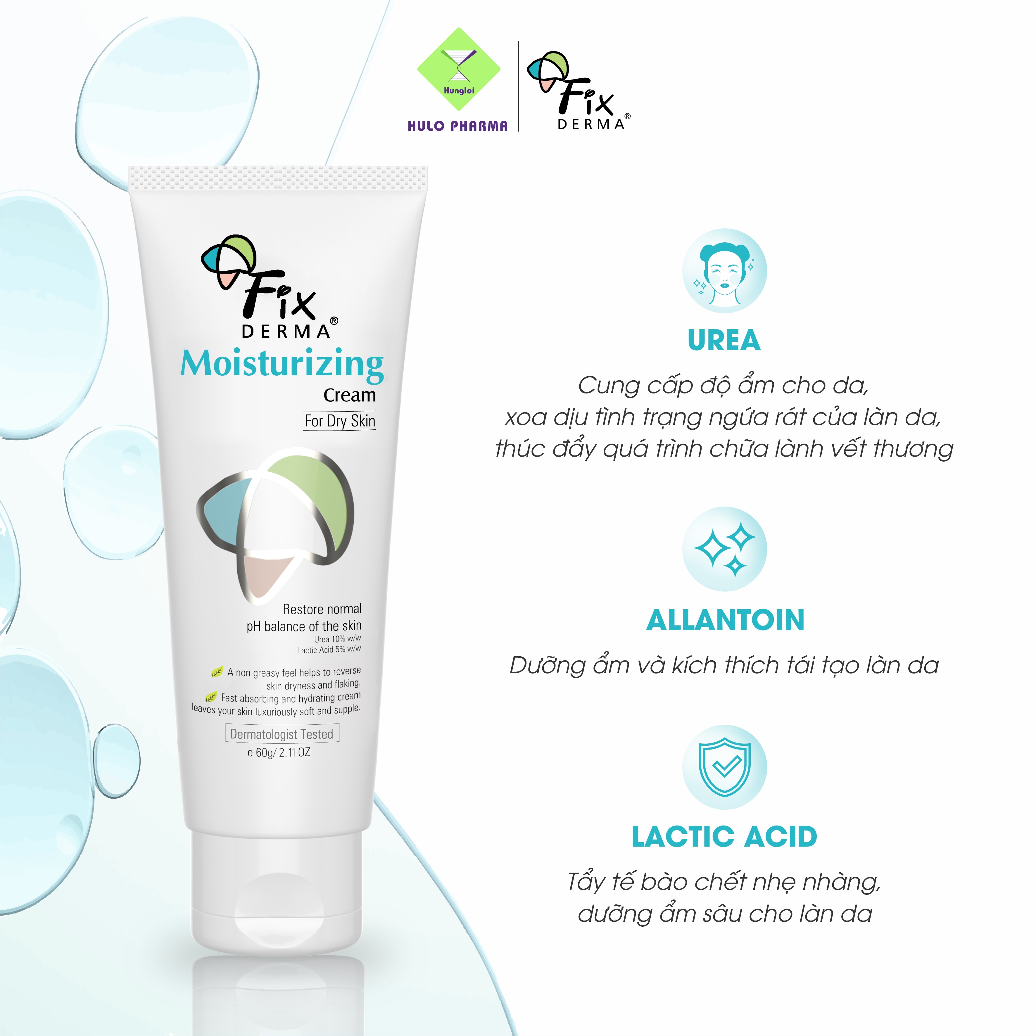Kem giữ ẩm Fixderma Moisturizing Cream (60g)