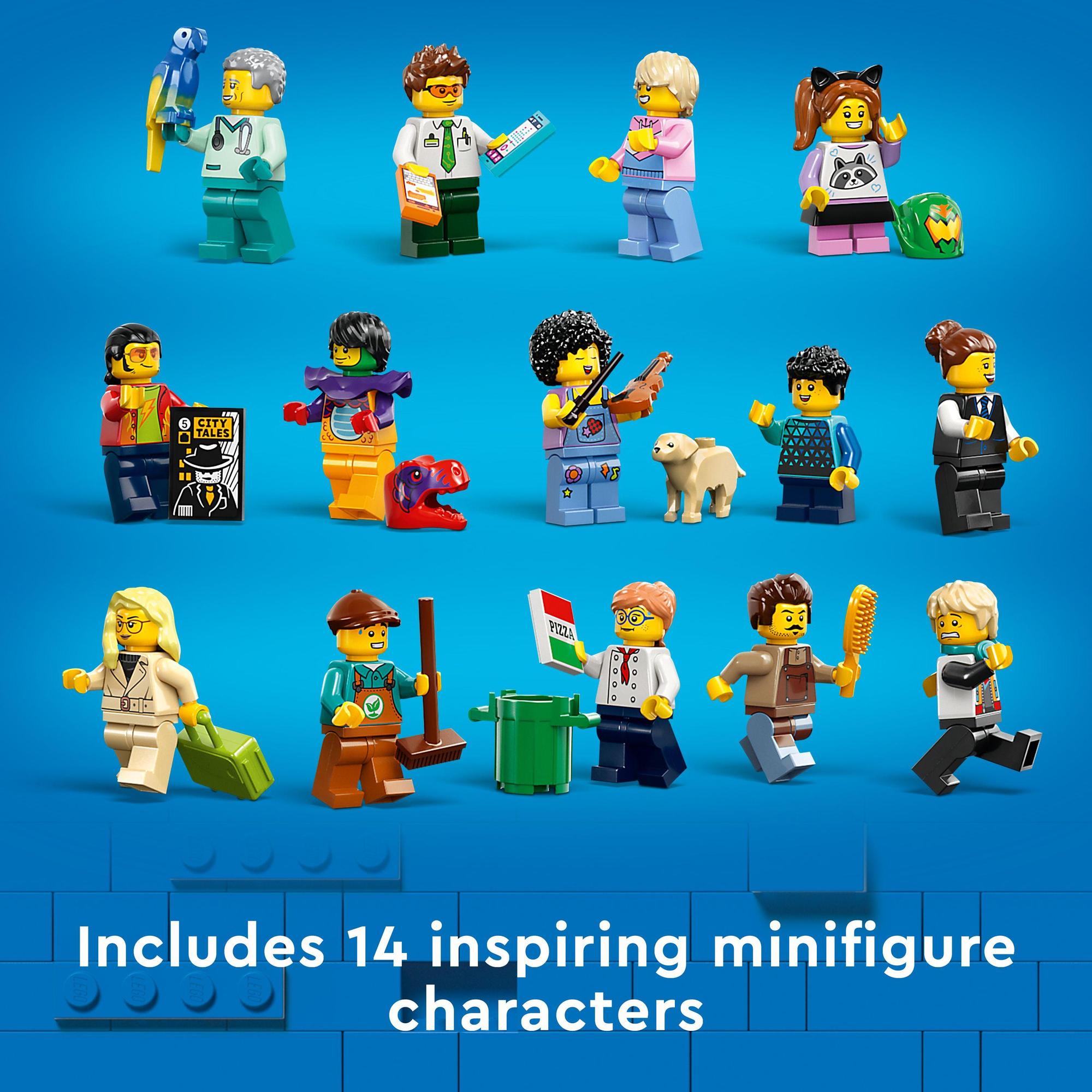 LEGO City 60380 Đồ chơi lắp ráp Trung tâm thành phố