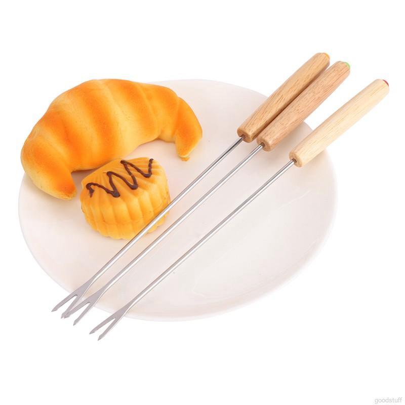 Set 6 xiên nướng thức ăn bằng thép không gỉ chất lượng cao