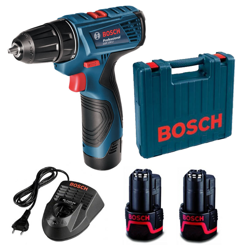 Máy khoan vặn vít dùng pin GSR 120-LI BOSCH: 12V