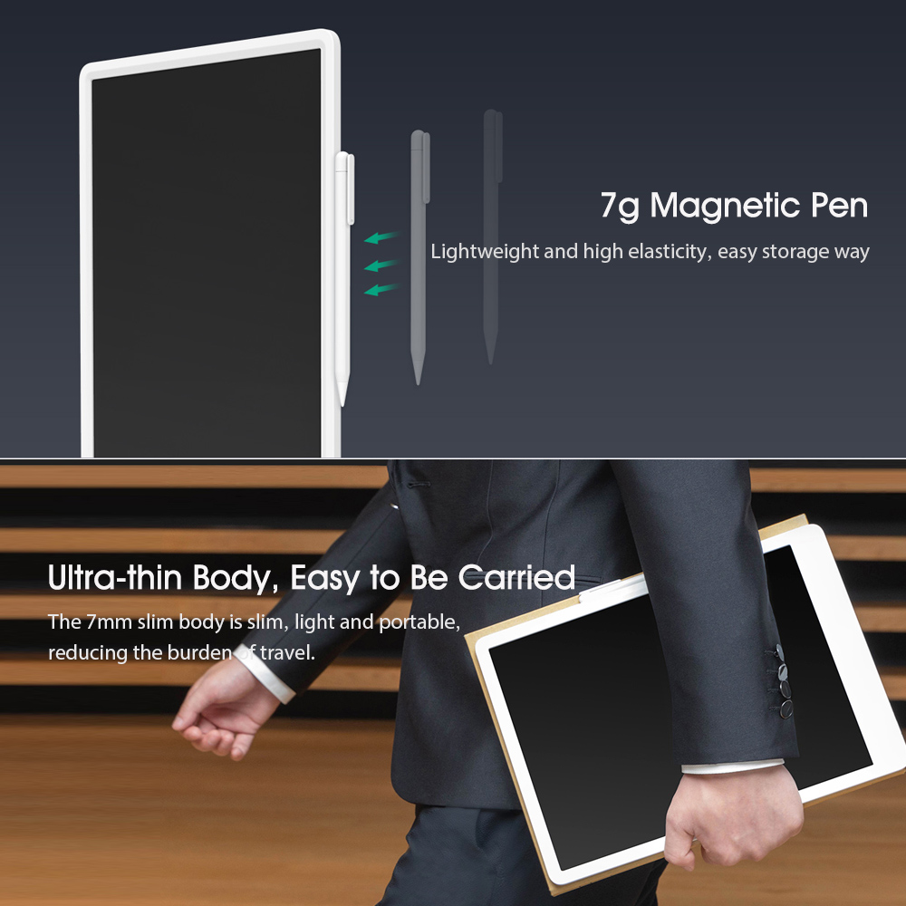 Bảng Vẽ Màn Hình Xiaomi Mijia LCD Writing Tablet 13.5 inch Kèm Bút Vẽ Kỹ Thuật Digital Drawing - Nhập Khẩu Chính Hãng