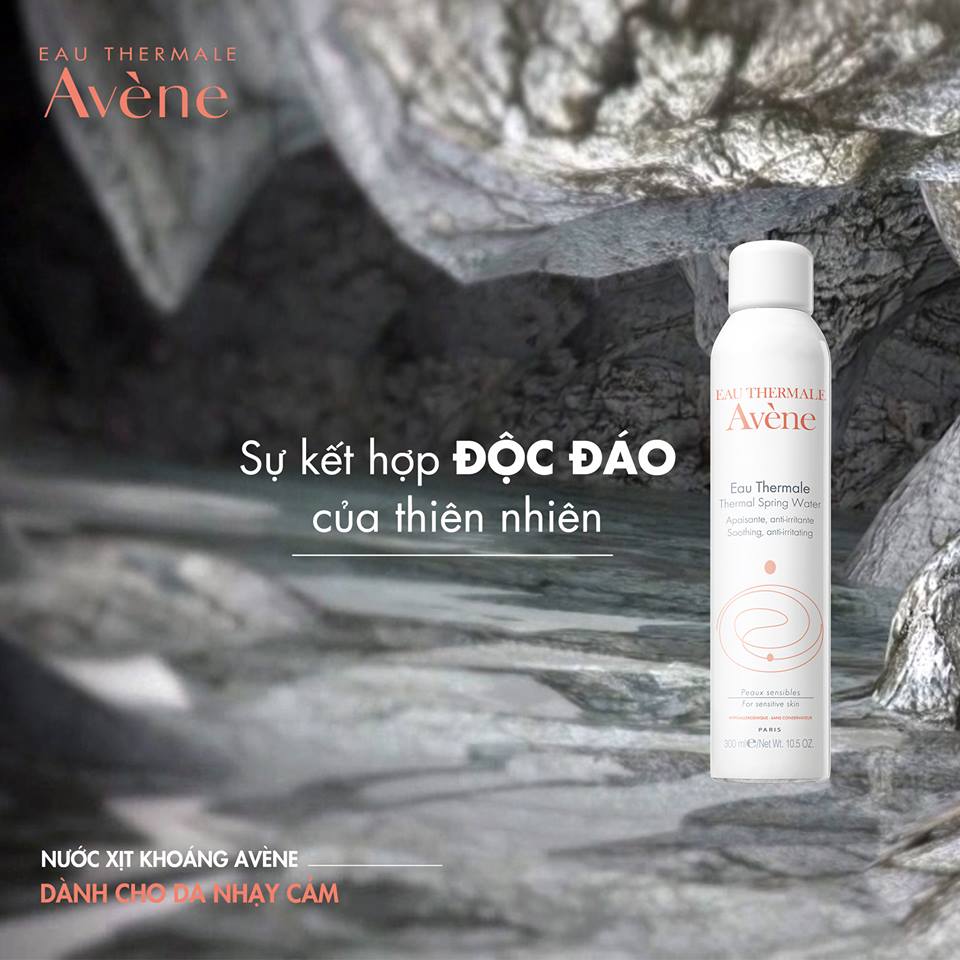 Nước Khoáng Làm Dịu, Chống Kích Ứng Da Avène Thermal Spring Water A1ATW3 (300ml)