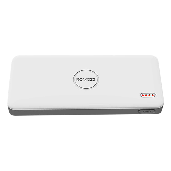 Pin Sạc Dự Phòng Romoss Polymos 10 Air 10000mAh (Trắng) - Hàng Nhập Khẩu