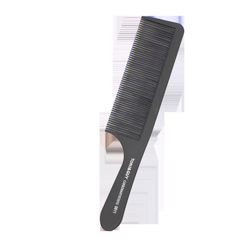 Lược Cắt Tóc Nam Bản To Carbon Toni&Guy 0611 Kích Thước 22x4,5 Cm Lược Mỏng - Màu Đen