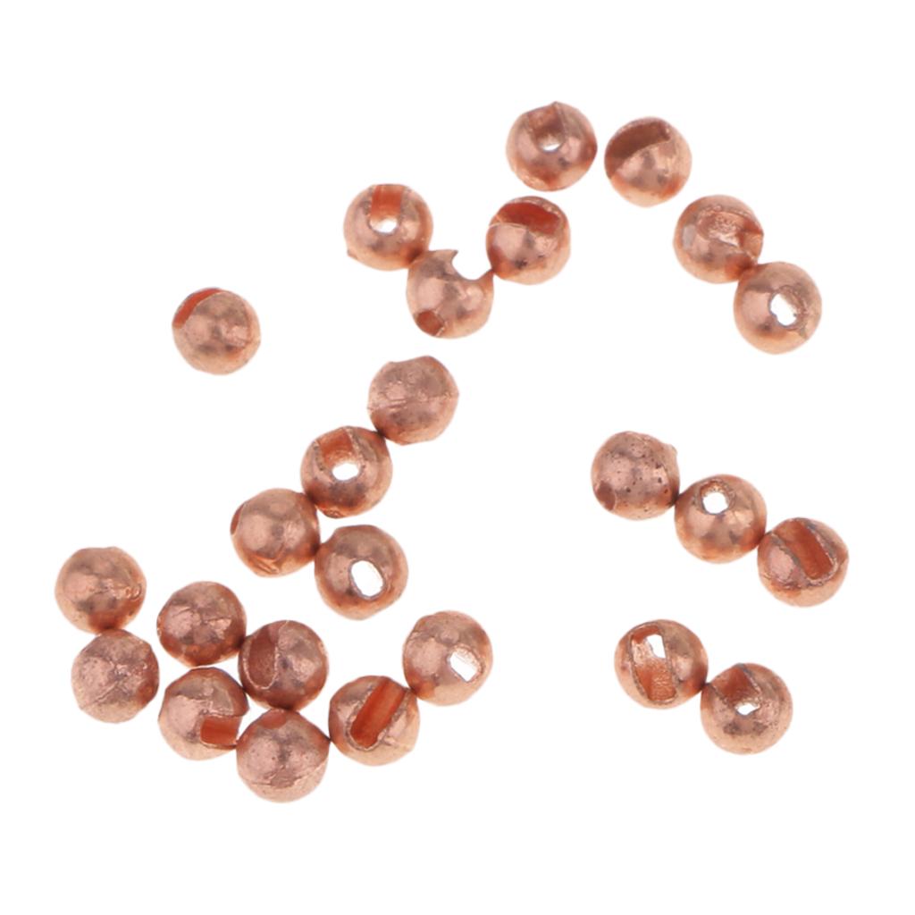 Slotted Beads Fly Tying Beads 5 Sizes Fishing Accessories 2.0mm