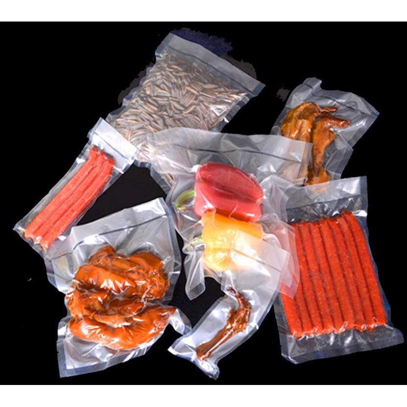 Túi Hút Chân Không Một Mặt Nhám Cho Máy Vacuum Sealer 25X17Cm