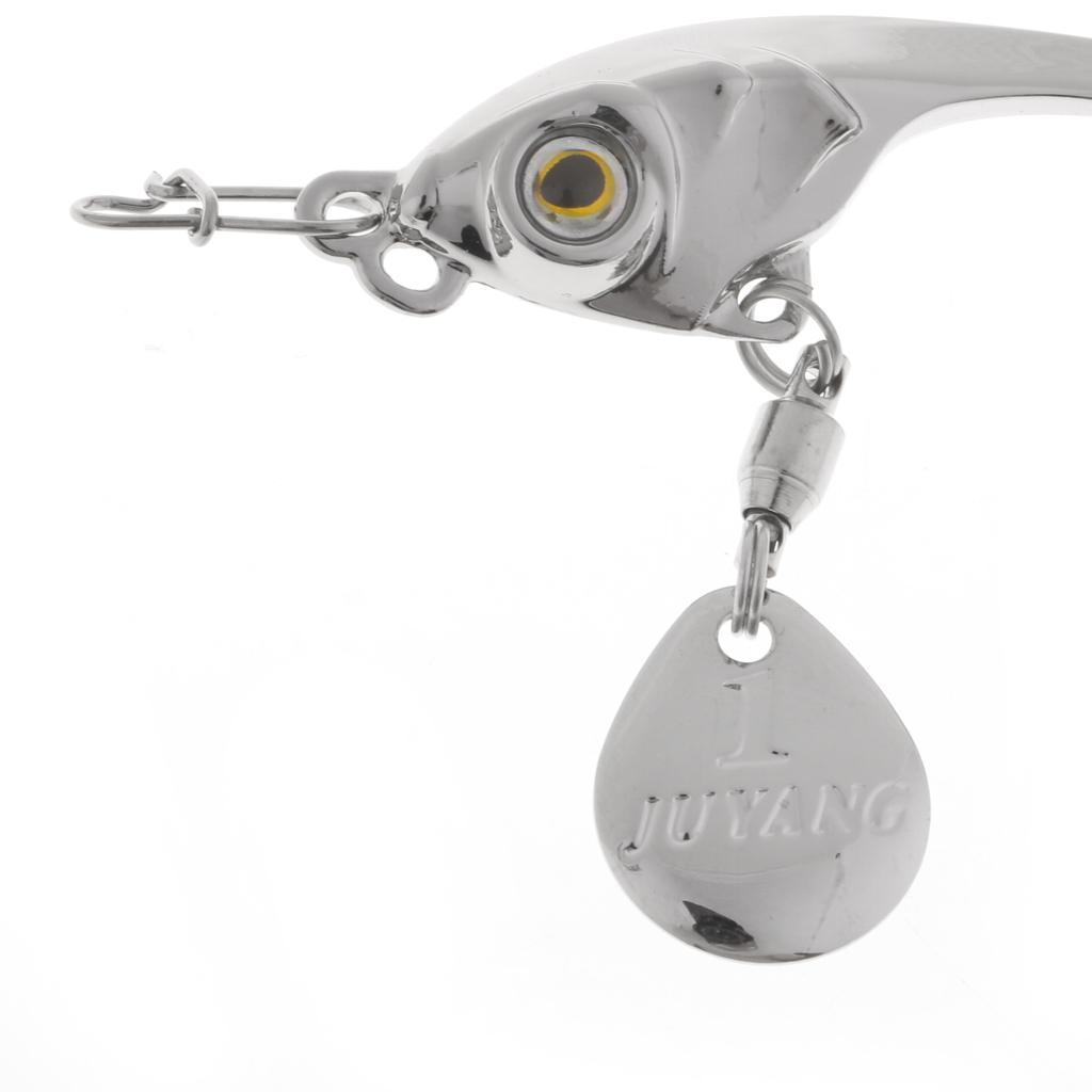 Durable Fake Fishing Lures Metal Spoon Baits Lures Set With Fishing Hook