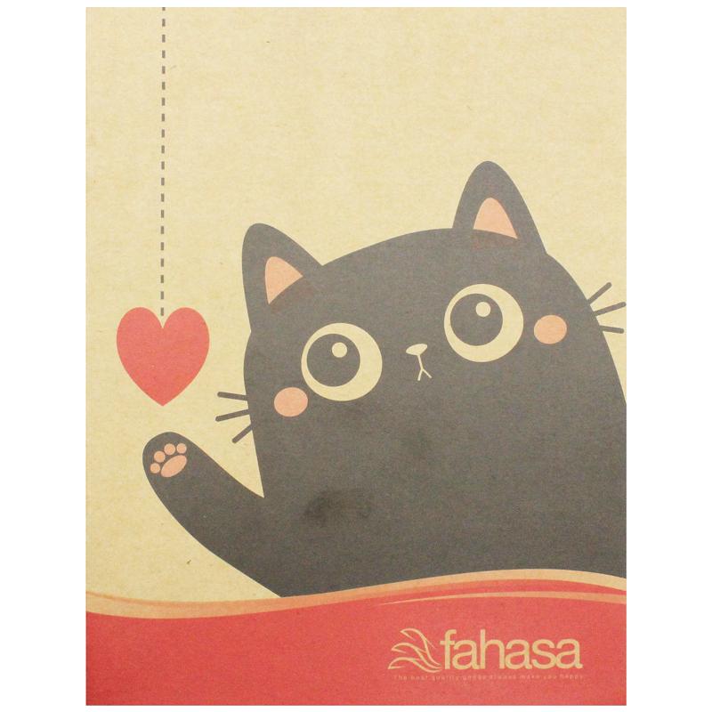Combo 10 Tập Học Sinh Funny Cats 4 Ô Ly 100 Trang 100gsm - Fahasa 01 + 1 Bao Tập