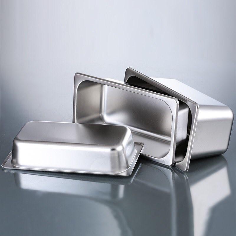 Khay Inox GN 1/9 đựng Topping