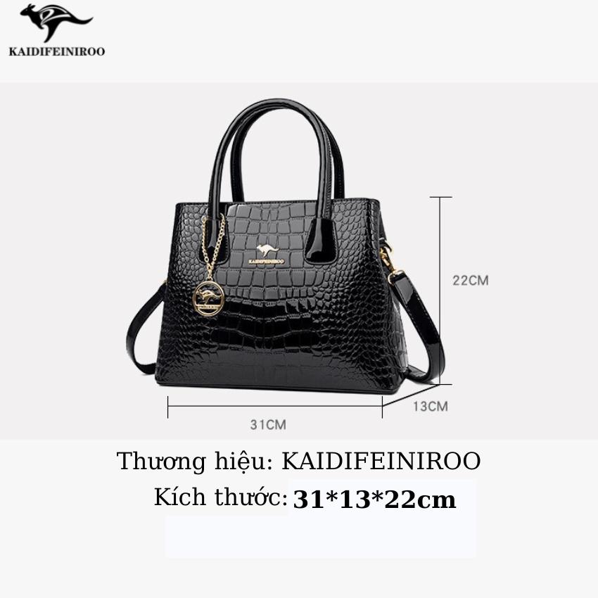 Túi xách nữ thời trang cao cấp công sở Hàn Quốc to đẹp KAIDIFEINIROO KF39 (8090) Size 31cm