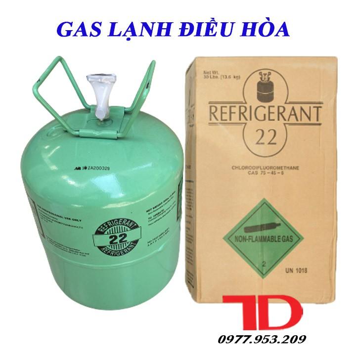 Môi chất lạnh R22, Gas lạnh R22 13.6Kg