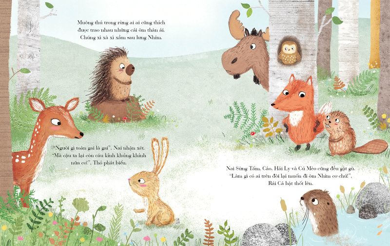 Ôm Tớ Một Cái Đi Mà - Sách thiếu nhi - Crabit Kidbooks