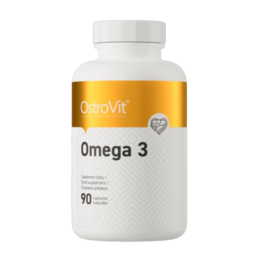 Viên Uống Dầu Cá Ostrovit Omega 3, Bổ Sung EPA / DHA, Nhập khẩu Ba Lan