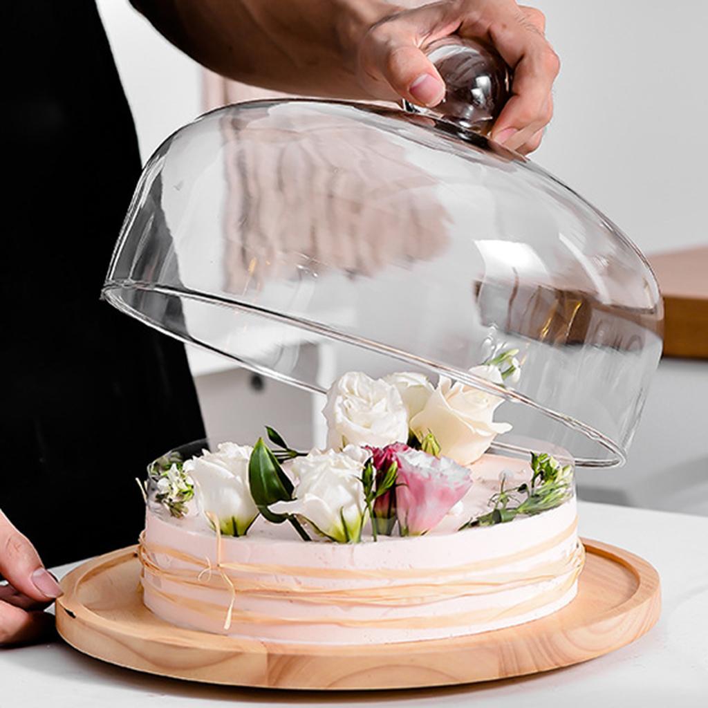 Cake Tray Nordic Solid Cover Serving for Confectionery Birthday