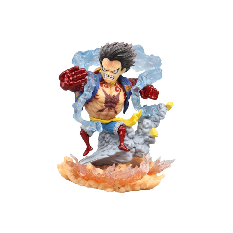 Mô hình Luffy gear 4 trên không