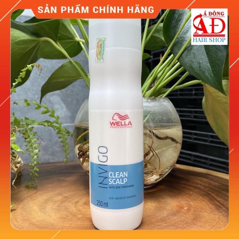 DẦU GỘI SẠCH GÀU MÁT DA ĐẦU WELLA INVIGO CLEAN SCALP 250ML