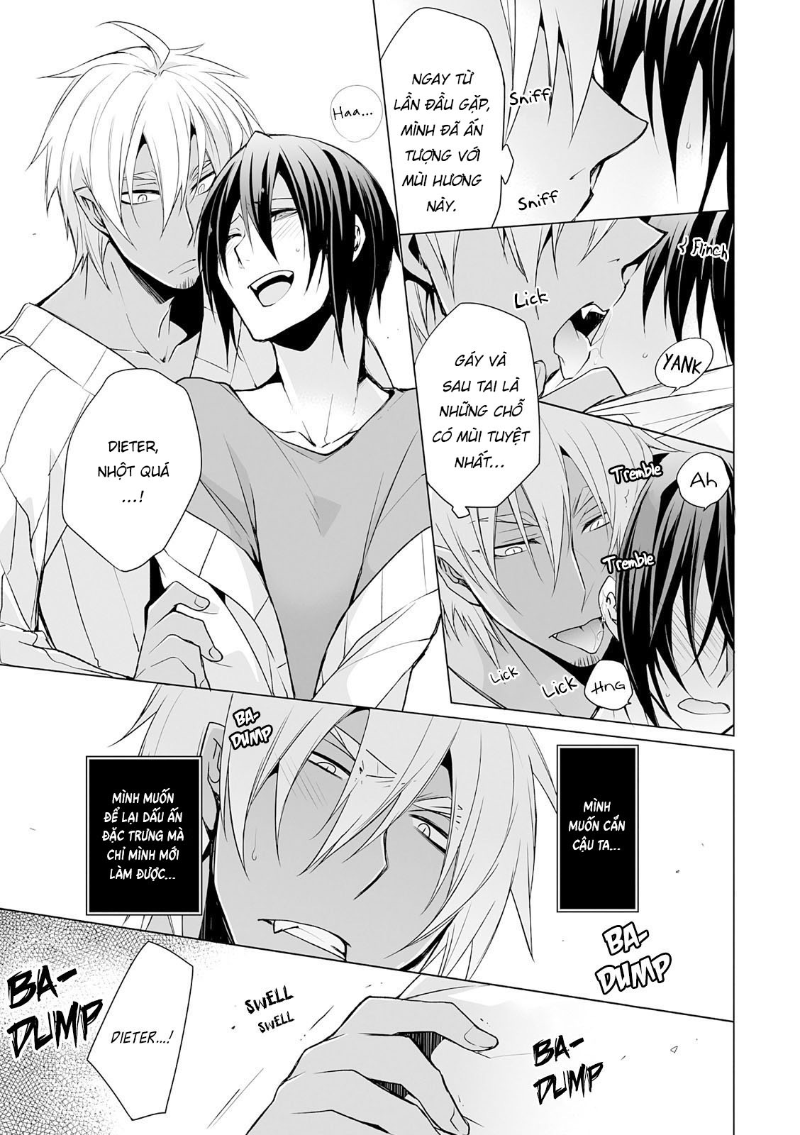 anh chàng người sói và tiểu thuyết gia lập dị chapter 5.1 12