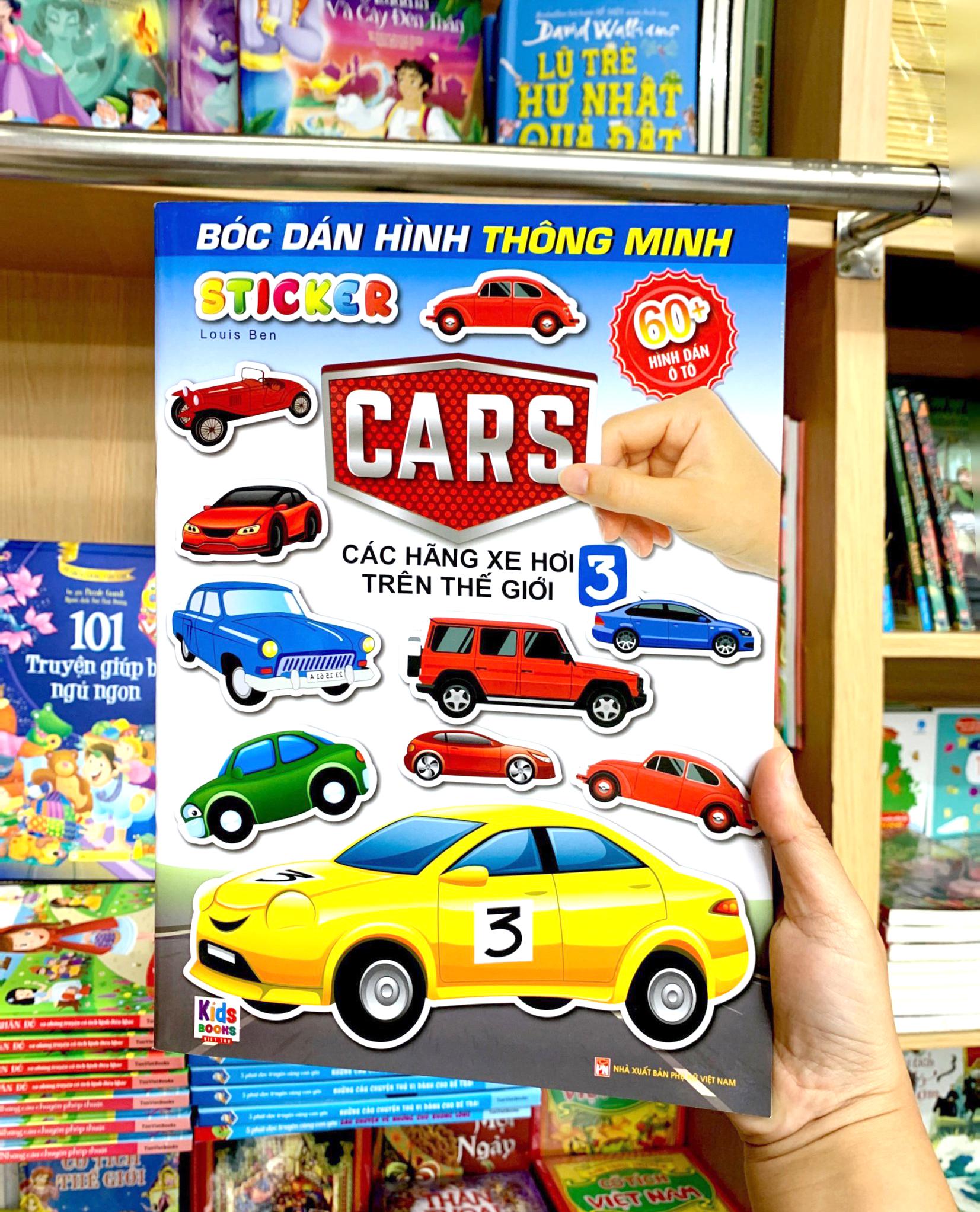 Sticker Bóc Dán Hình Thông Minh - Car - Các Hãng Xe Trên Thế Giới 3