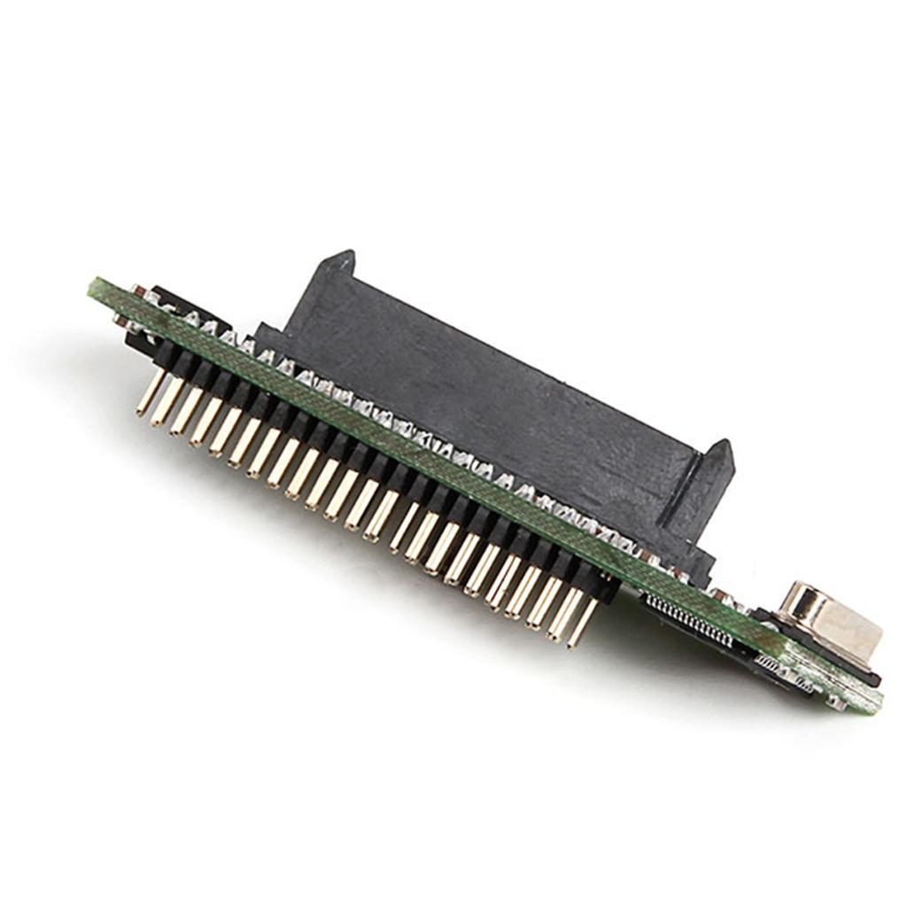 2Pieces SATA to 44Pin 2.5'' IDE Male HDD Adapter Plug Converter Female 7+15 Pin SATA