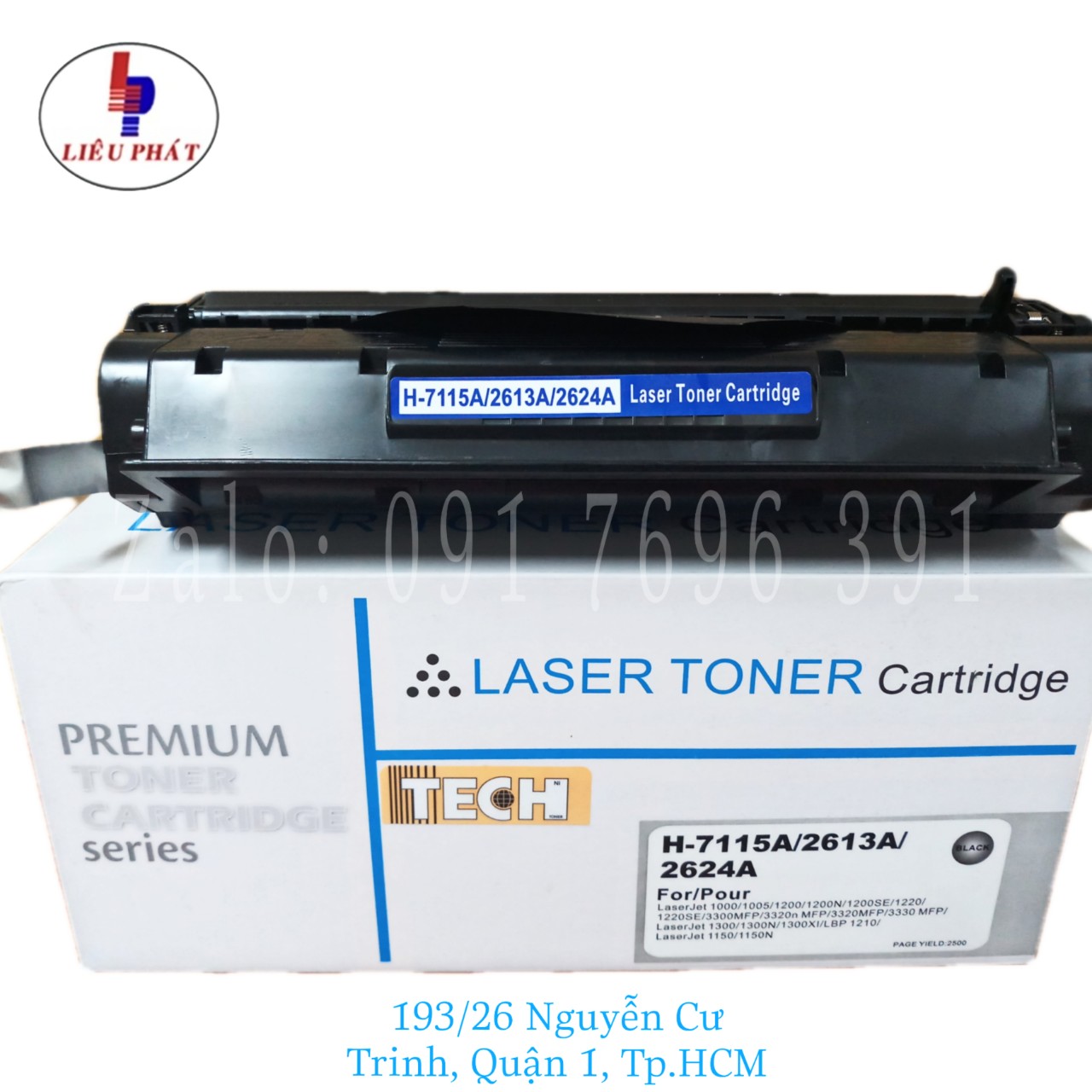 Hộp mực 15A dùng cho máy in HP LaserJet 3310, 3300mfp, 1000, 1200n, 3380, 3330mfp