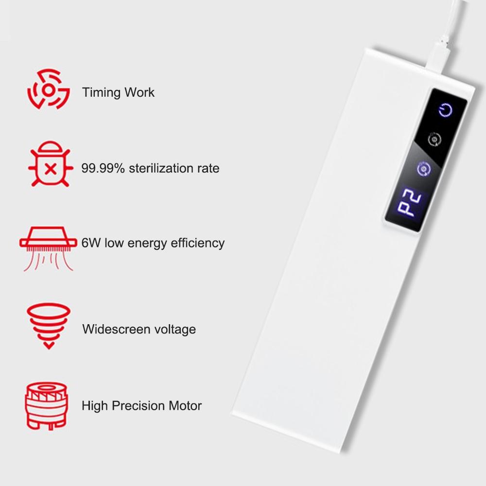 Máy khử mùi mini khử mùi hôi, làm sạch không khí, chống nấm mốc hữu ích cho không gian nhỏ