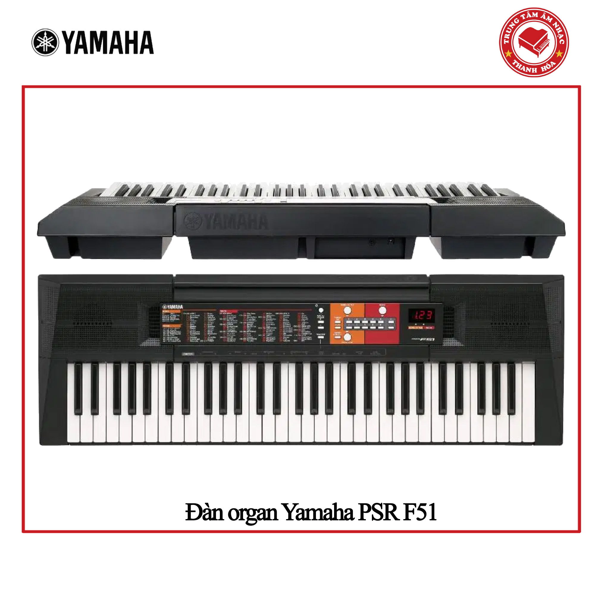 Đàn Organ Yamaha PSR F51 - Keyboard Yamaha F51||Hàng chính hãng