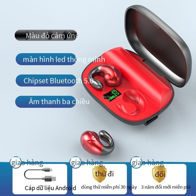 Tai nghe bluetooth không dây S19 mới được ưa chuộng nhất khái niệm dẫn truyền xương bán trong tai hai tai cảm ứng màn hình kỹ thuật số mẫu riêng phổ quát