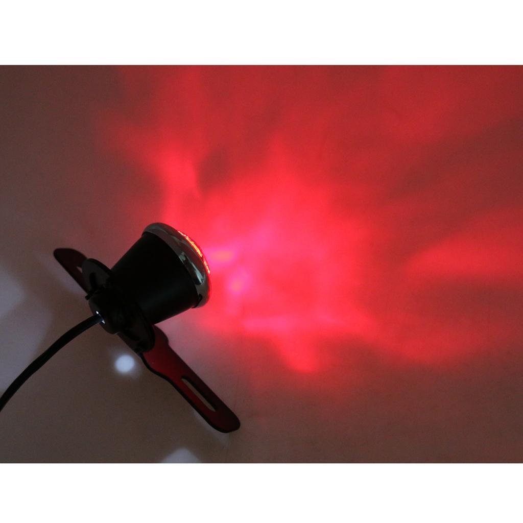 Vintage Grill Tail Brake Light Lamp Bracket Plate For Chopper