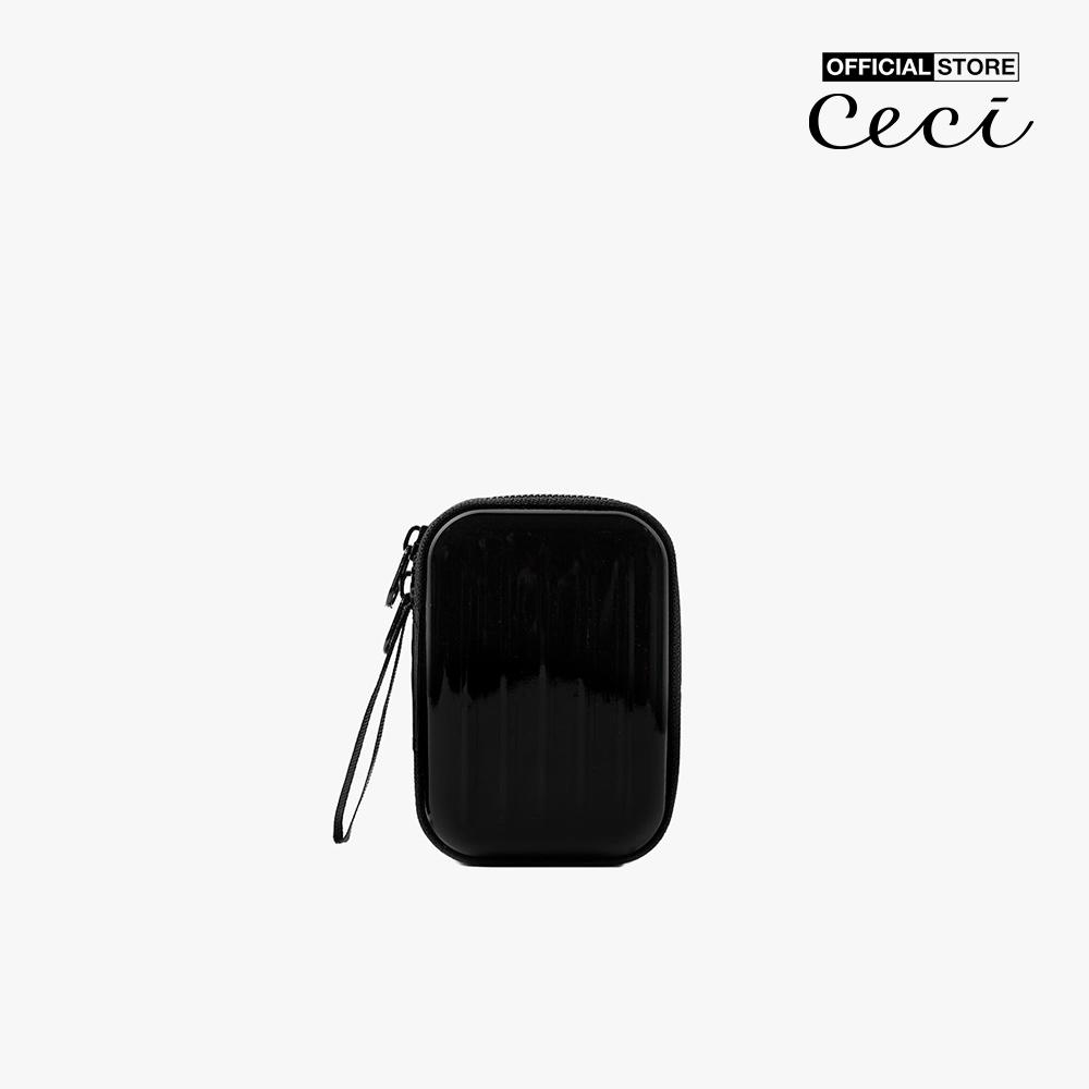 CECI - Ví nữ phom chữ nhật phối zip hiện đại CC11-06000001
