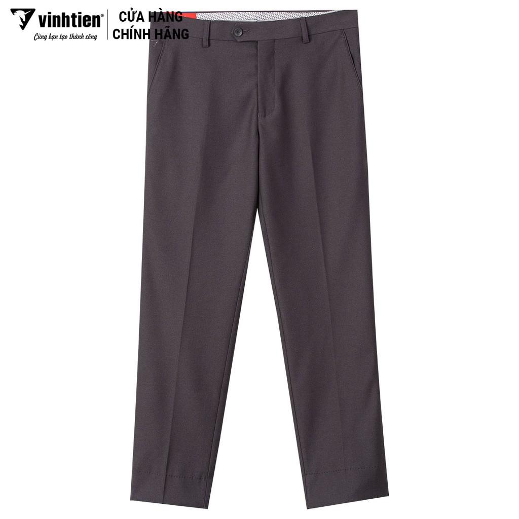 Quần Tây 0Ly Classic 509 Vĩnh Tiến - ND1-C003 - Xám Đậm