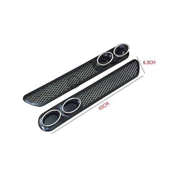 Bộ 02 ốp giả ống xả xe ô tô
