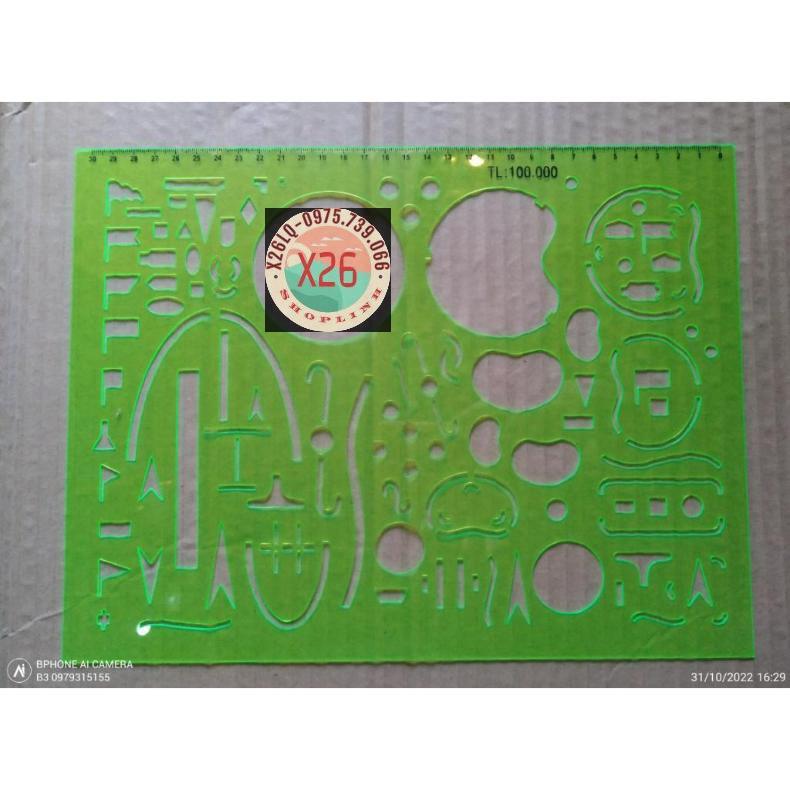 Thước chỉ huy tham mưu mẫu 1