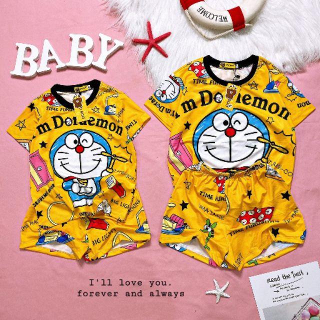 Bộ thun 3D đùi cho bé 15_35kg