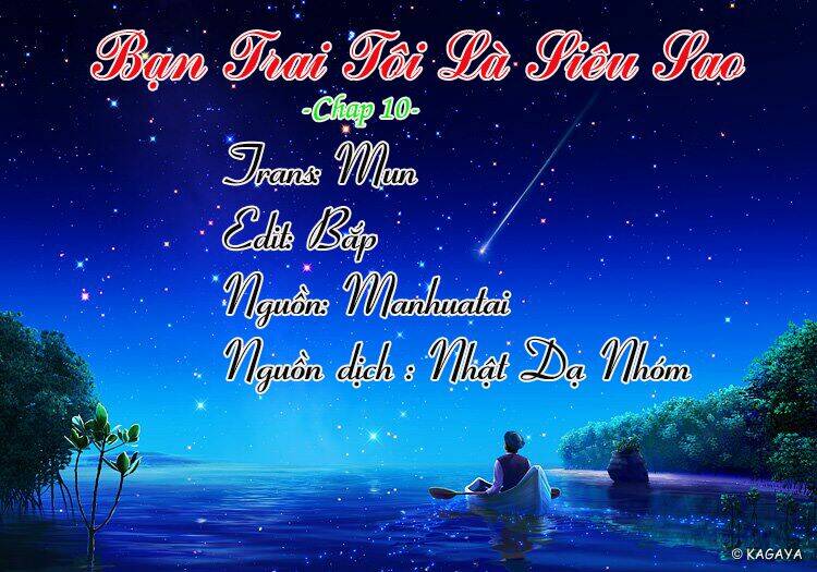 bạn trai tôi là siêu sao chapter 10 1