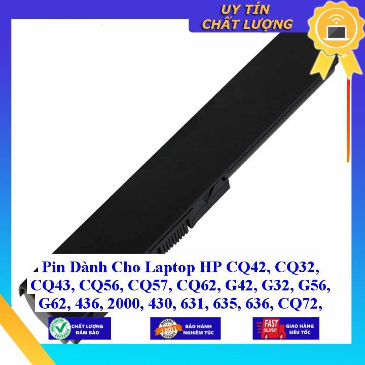 Pin dùng cho Laptop HP CQ42 CQ32 CQ43 CQ56 CQ57 CQ62 G42 G32 G56 G62 436 2000 430 631 635 636 CQ72 G72 - Hàng Nhập Khẩu MIBAT365