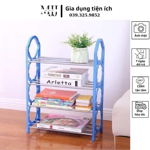 Kệ/ giá để giày dép 4 tầng bằng nhựa.