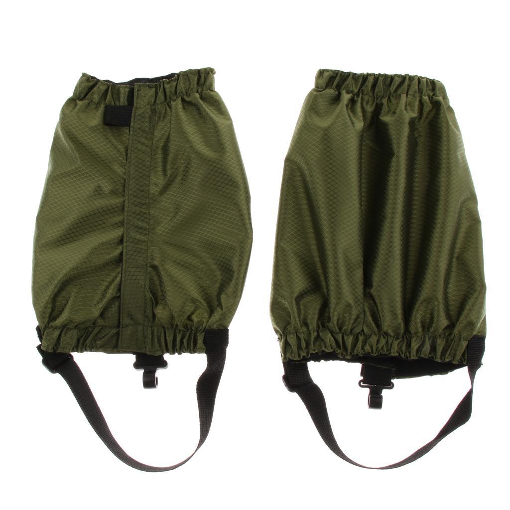 3 Pairs Waterproof Walking Low Gaiters Snow Boots Leggings