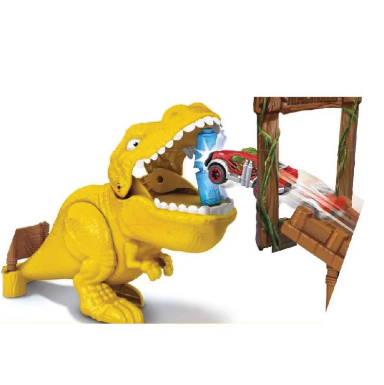 Bộ đồ chơi đường đua đối đầu T-Rex Zuru Metal Machines