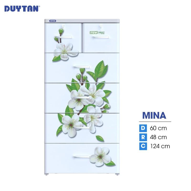 Tủ nhựa MINA 5 tầng cao cấp, chất lượng, giá rẻ, chính hãng Nhựa Duy Tân