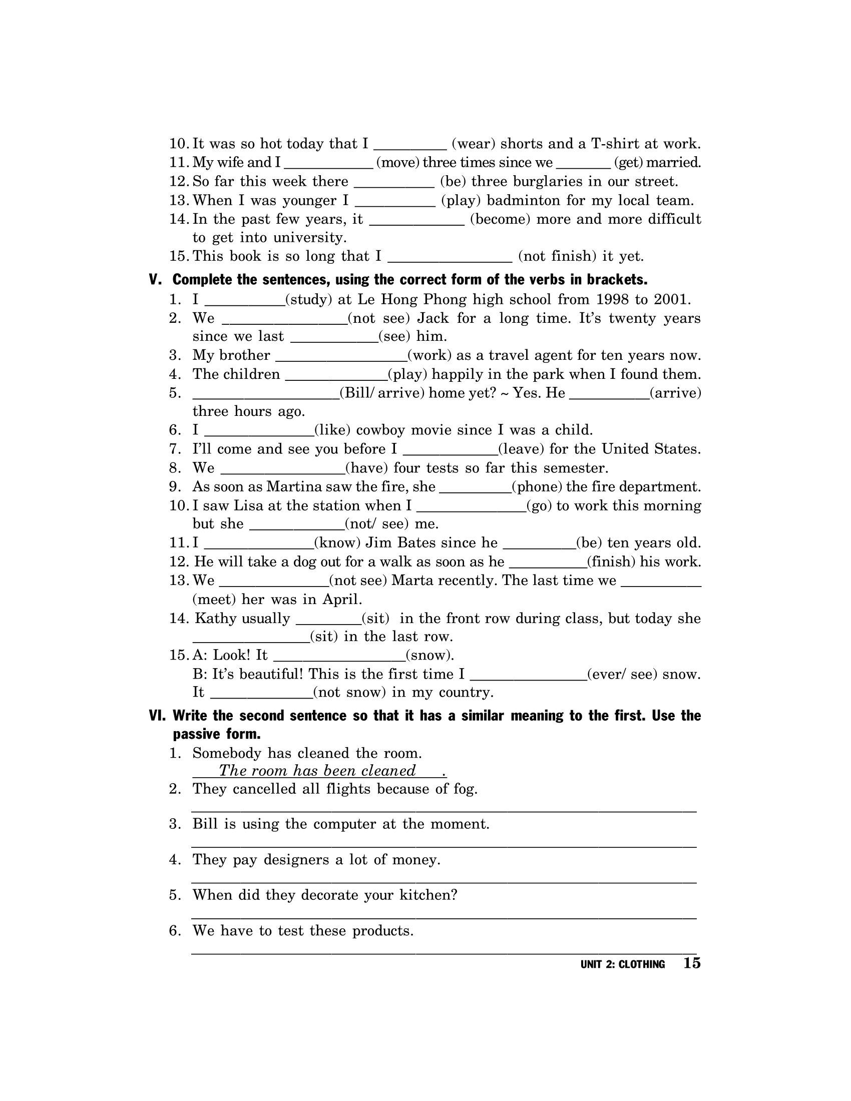 Sách Bài Tập Tiếng Anh 9 - Không Đáp Án (Tái Bản 2020)