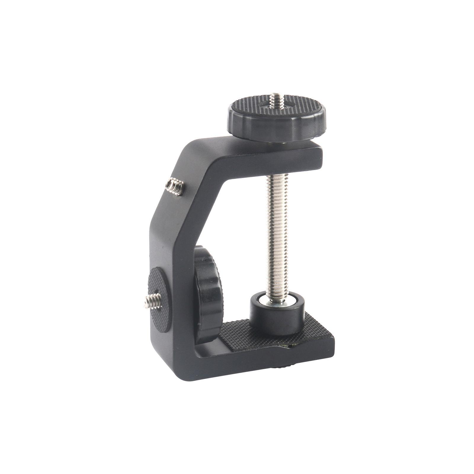 Portable clamp Desktop Mount for Camera Holder Stand Photography Aluminum