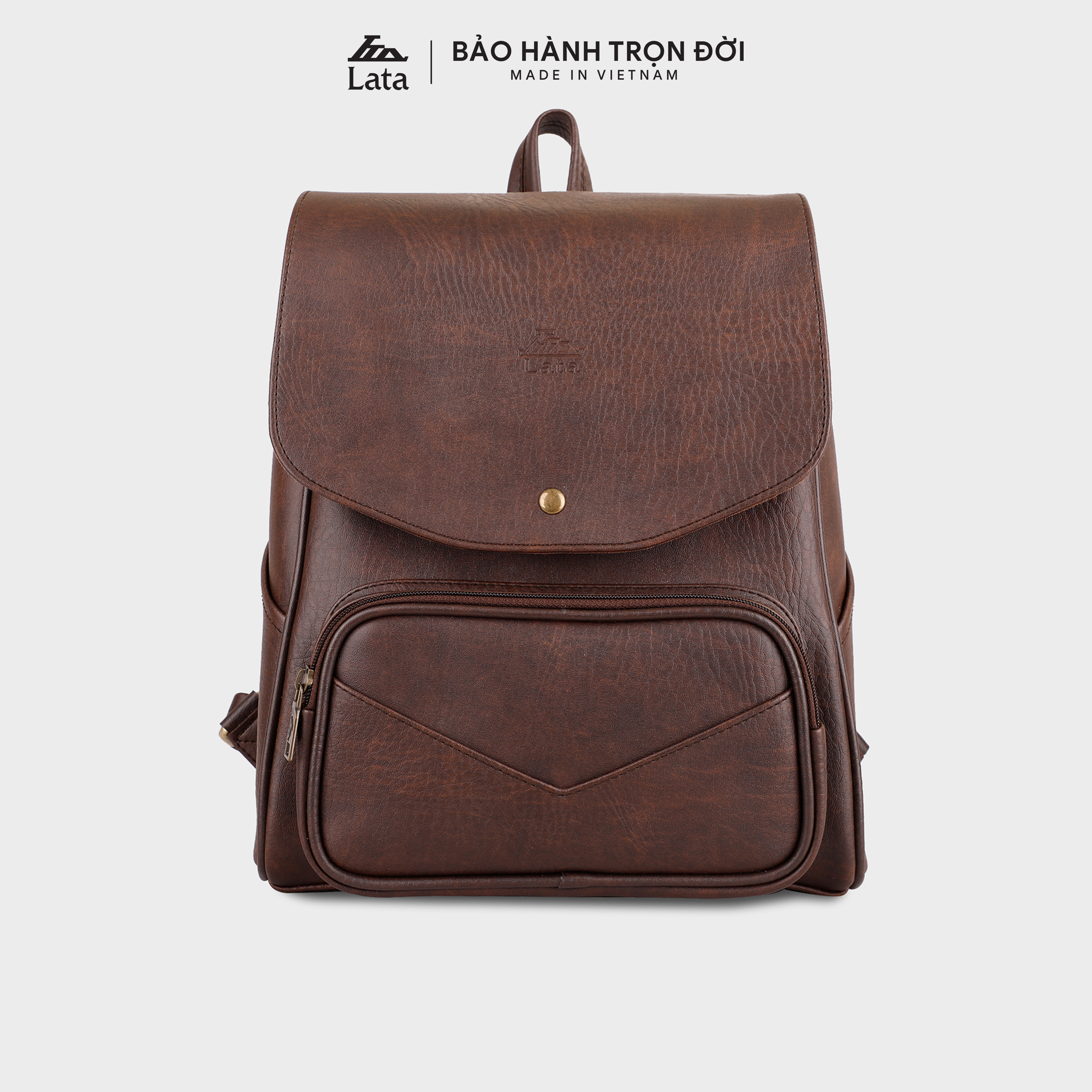 Balo Nữ Thời Trang Đa Năng Lata Bal37 - Nâu