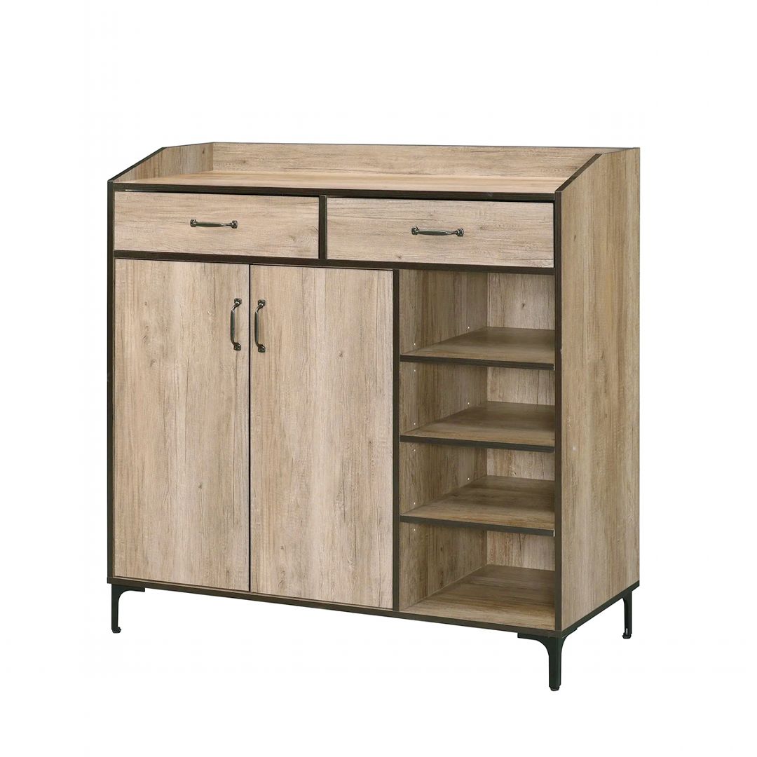 Kệ để giầy gỗ hiện đại SMLIFE Rudbeck | Gỗ MDF dày 17mm chống ẩm | D120xR40xC120cm