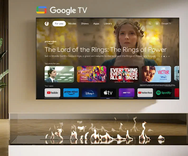 Google Tivi ULED 4K Hisense 55 inch 55U6K Trợ lý ảo tiếng việt Google Assistant, bảo hành 2 năm - HÀNG CHÍNH HÃNG