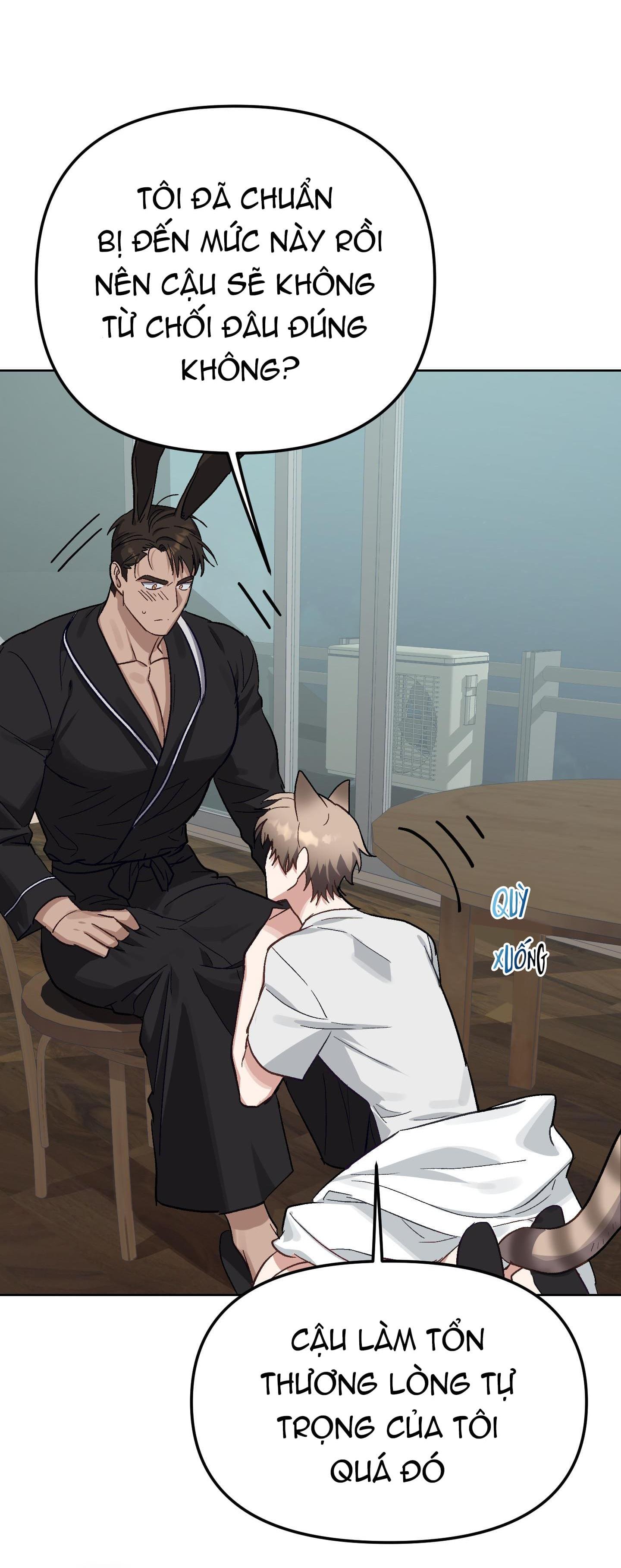 chú thỏ chỉ cần 3 giây là xuất tinh chapter 3 39