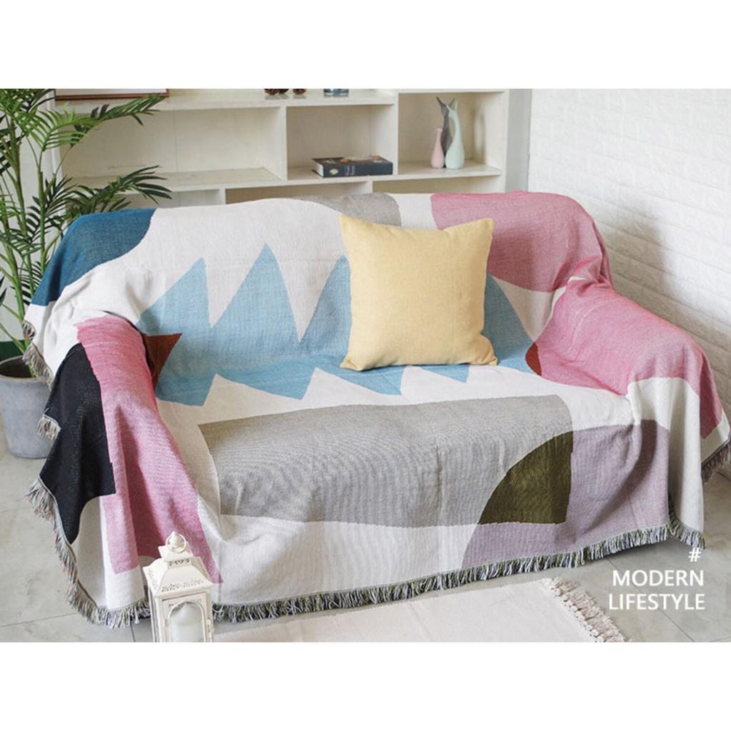 BLANC' Chăn phủ sofa Sapin