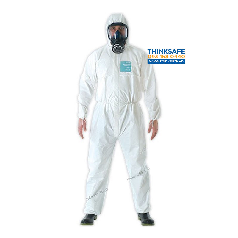 Quần áo phòng dịch AlphaTec 2000, chống hóa chất, chống tia bắn giọt bắn, chống lây nhiễm, bảo hộ lao động cao cấp - Thinksafe